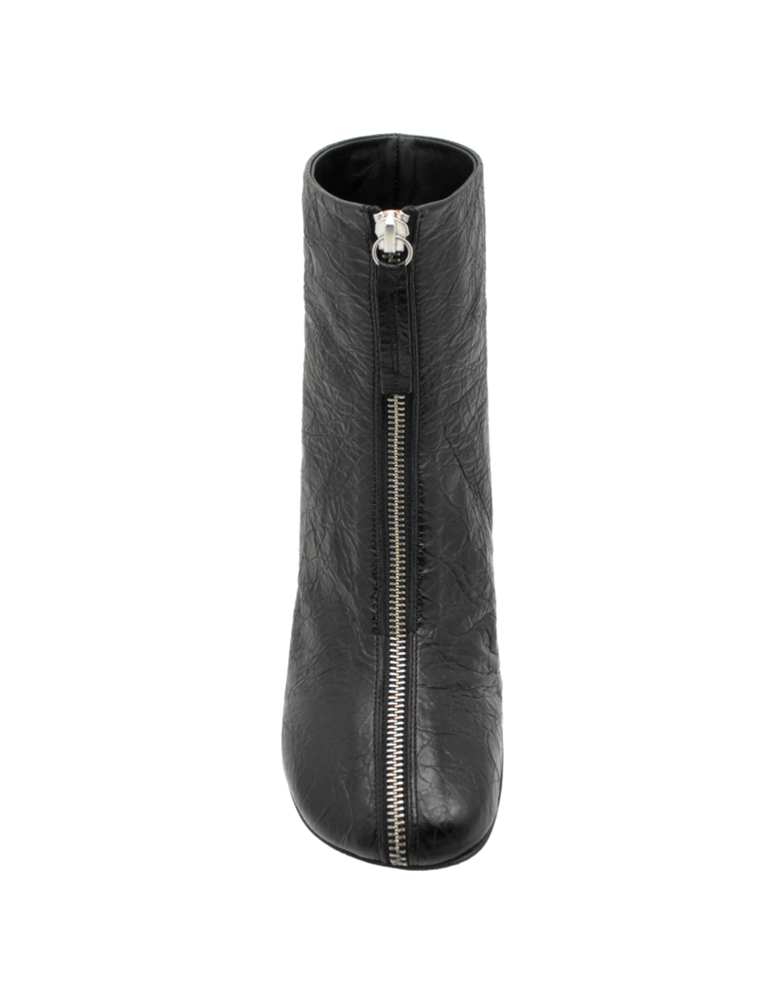 Halmanera Halmanera H49Y Black Top Zipper/Red Conical Heel 1000