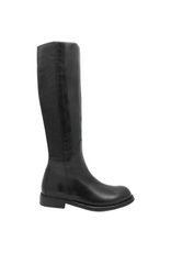 LeMargo LeMargo LE4F Black Calf Knee Boot Stretch Nappa Keely