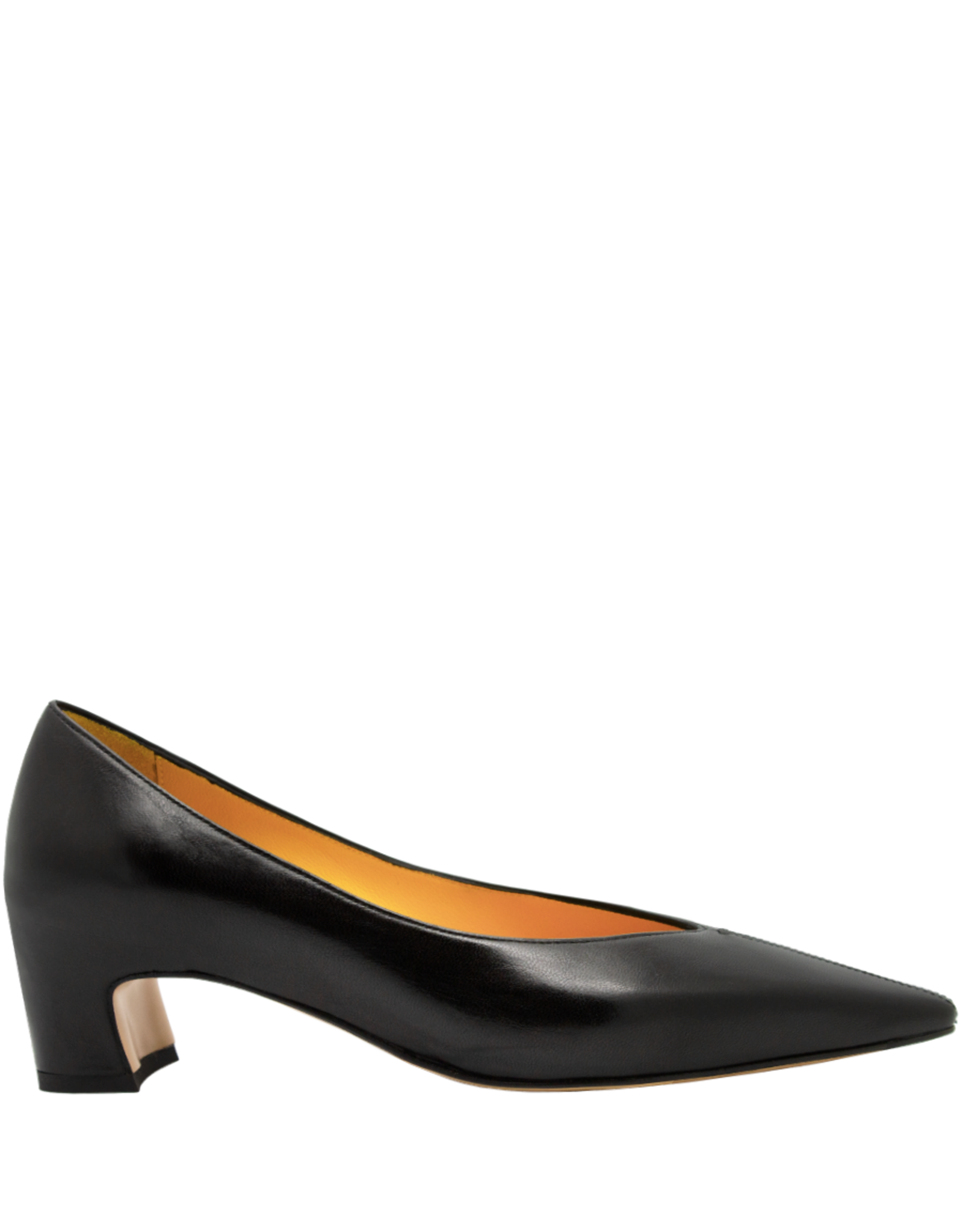 MaraBini MaraBini M13O Black Kitten Heel Pump 1038