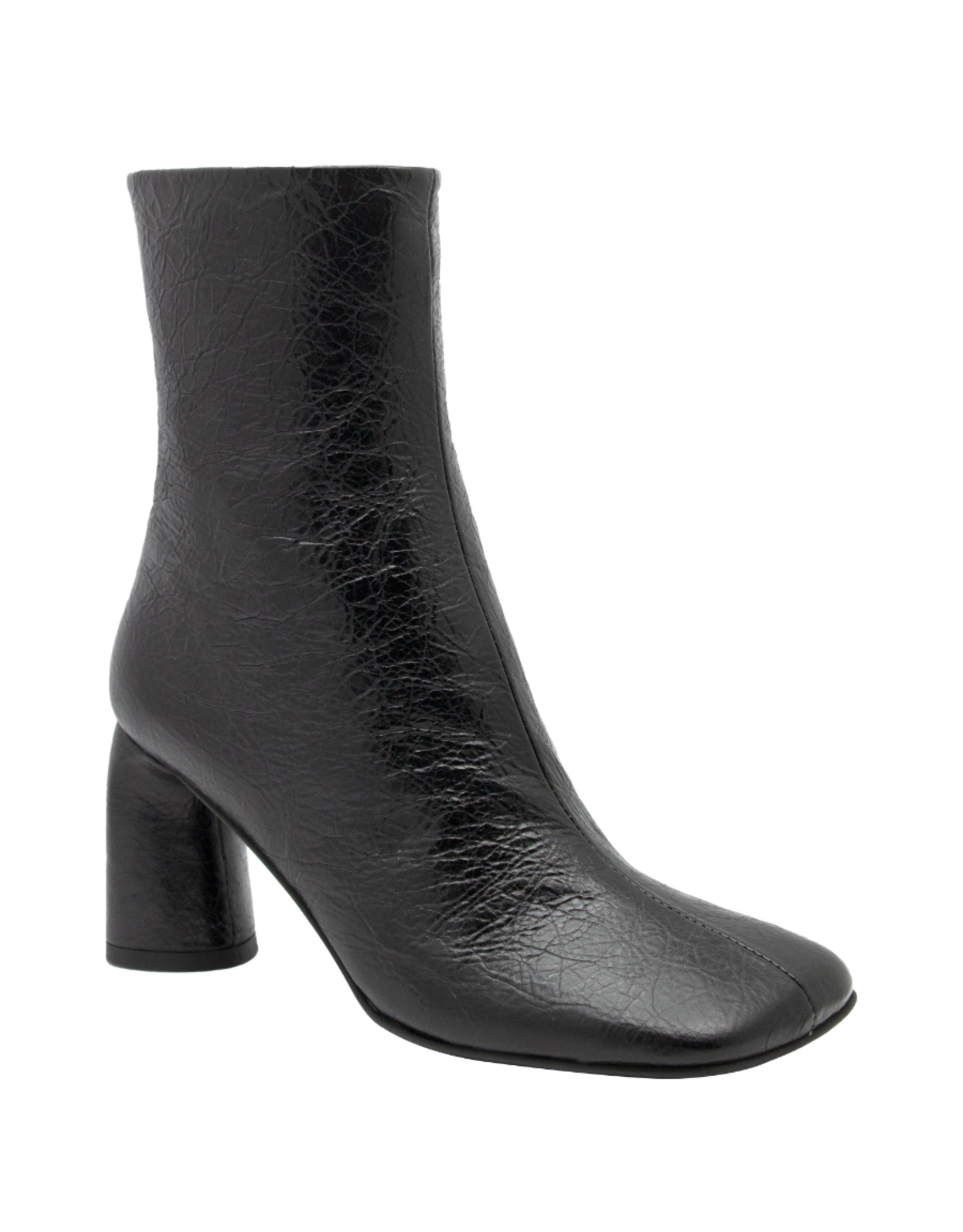 Halmanera Halmanera H50F Black Bomber Boot High Heel 1004