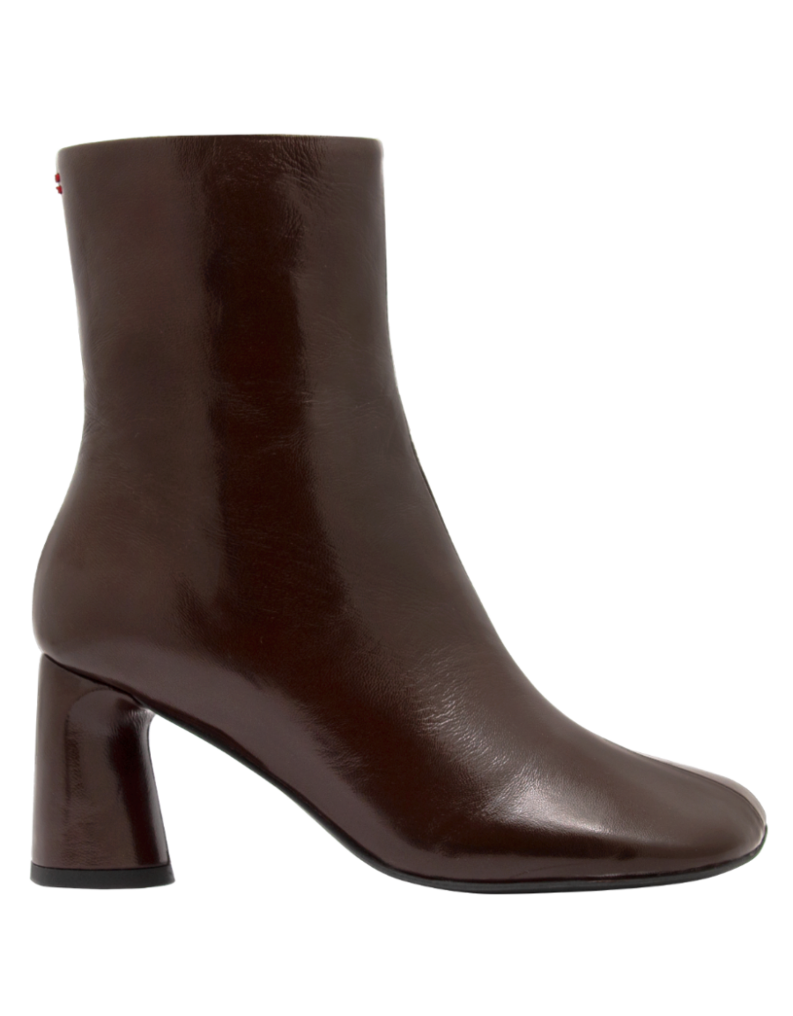 Halmanera Halmanera H50G Brown Glaze Boot High Heel 1004