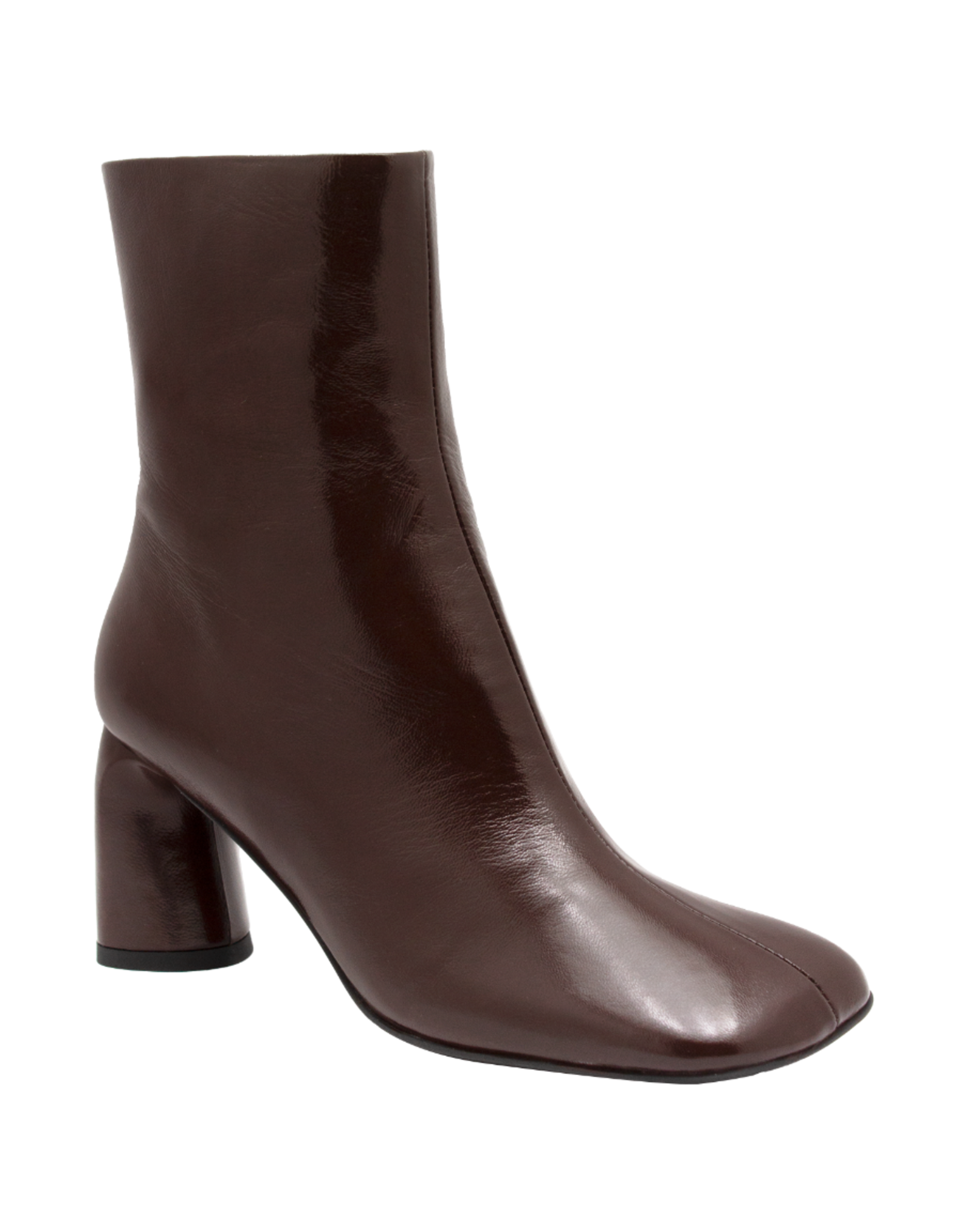 Halmanera Halmanera H50G Brown Glaze Boot High Heel 1004