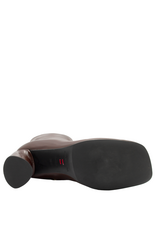 Halmanera Halmanera H50G Brown Glaze Boot High Heel 1004