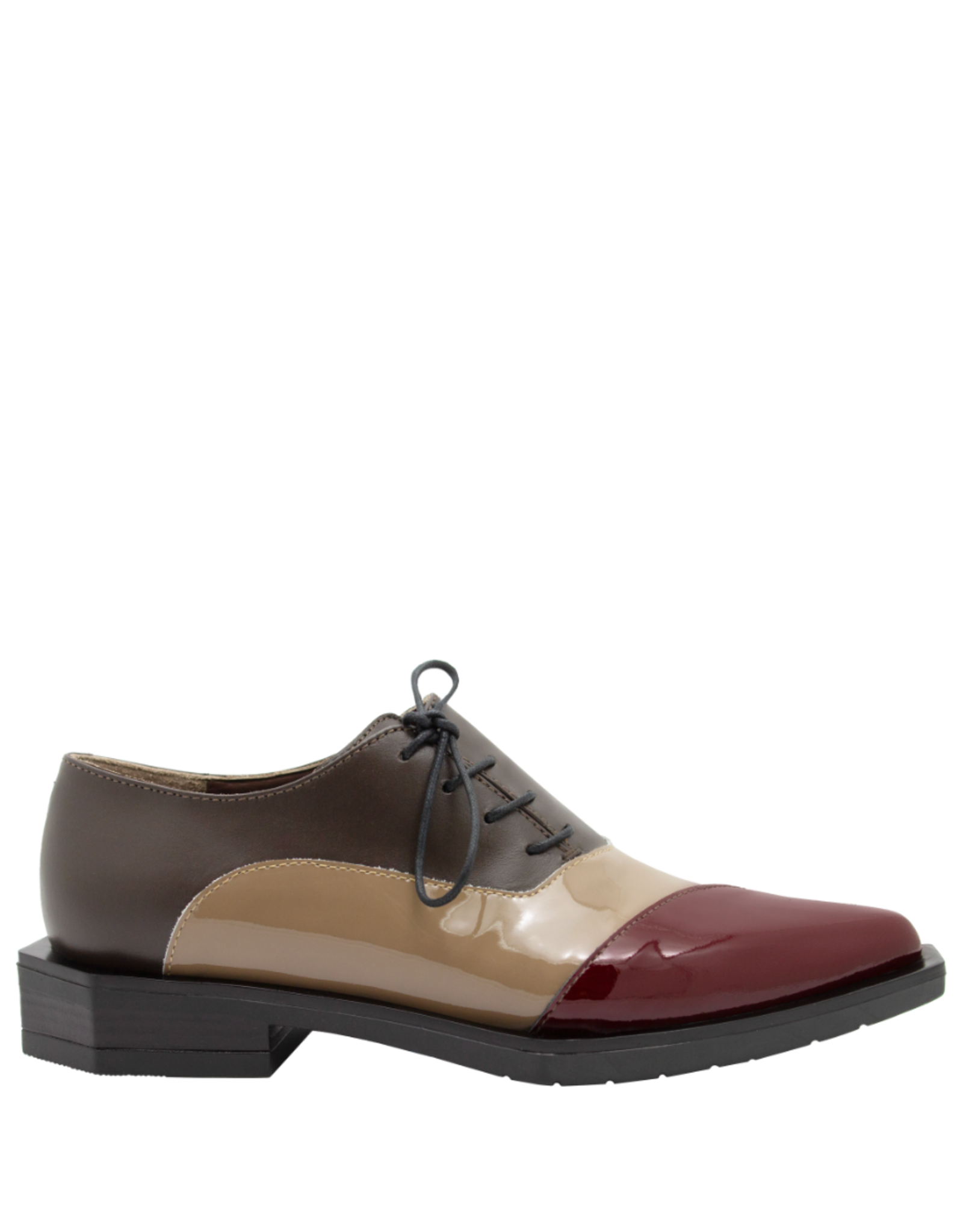 LeBohemien LeBohemien LB3N Red Multi Asymmetric Oxford YaYa