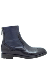 LeMargo LeMargo LE4K Blue Flat Boot With Stretch Calf Saba