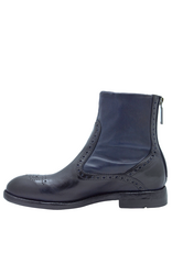 LeMargo LeMargo LE4K Blue Flat Boot With Stretch Calf Saba