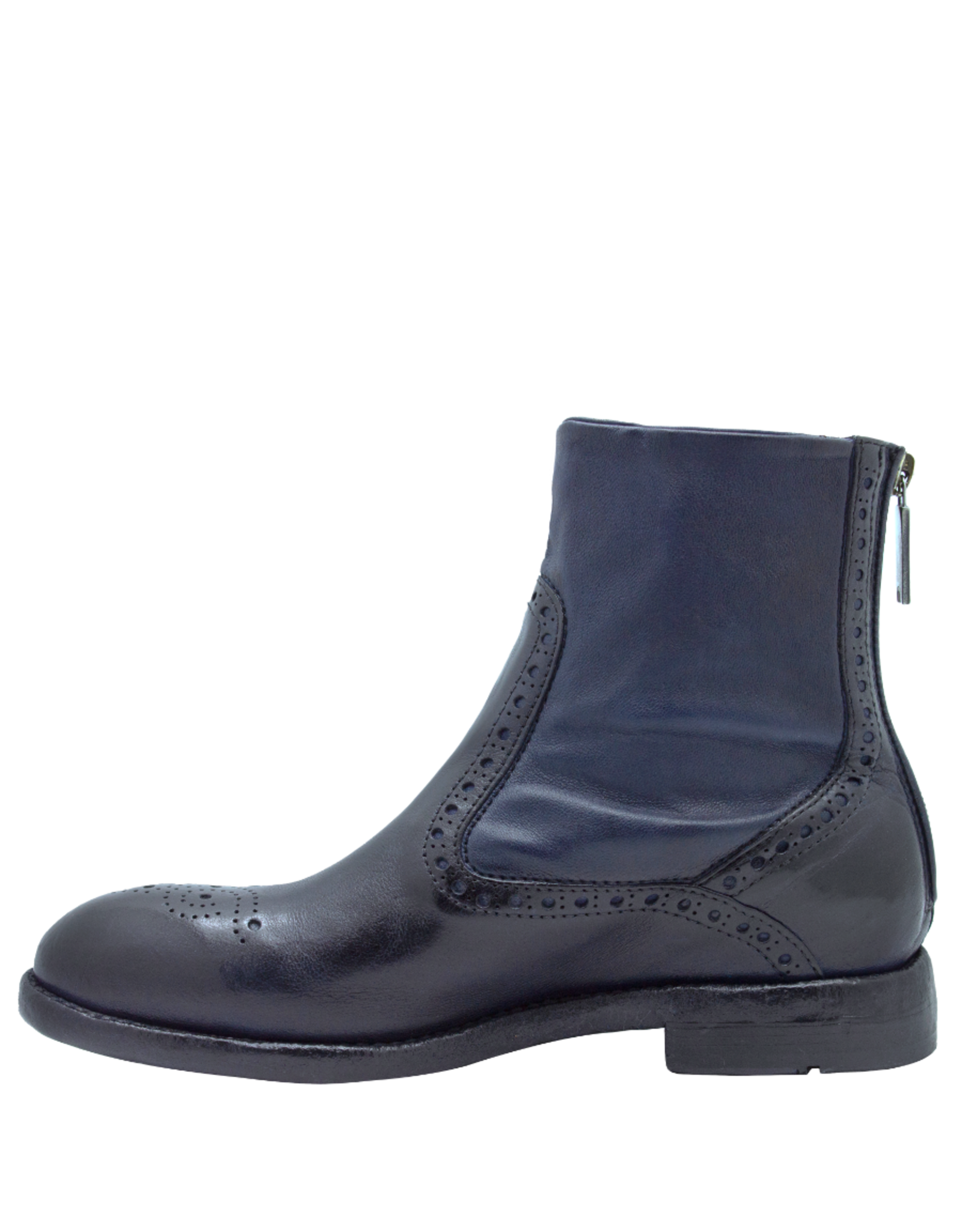 LeMargo LeMargo LE4K Blue Flat Boot With Stretch Calf Saba