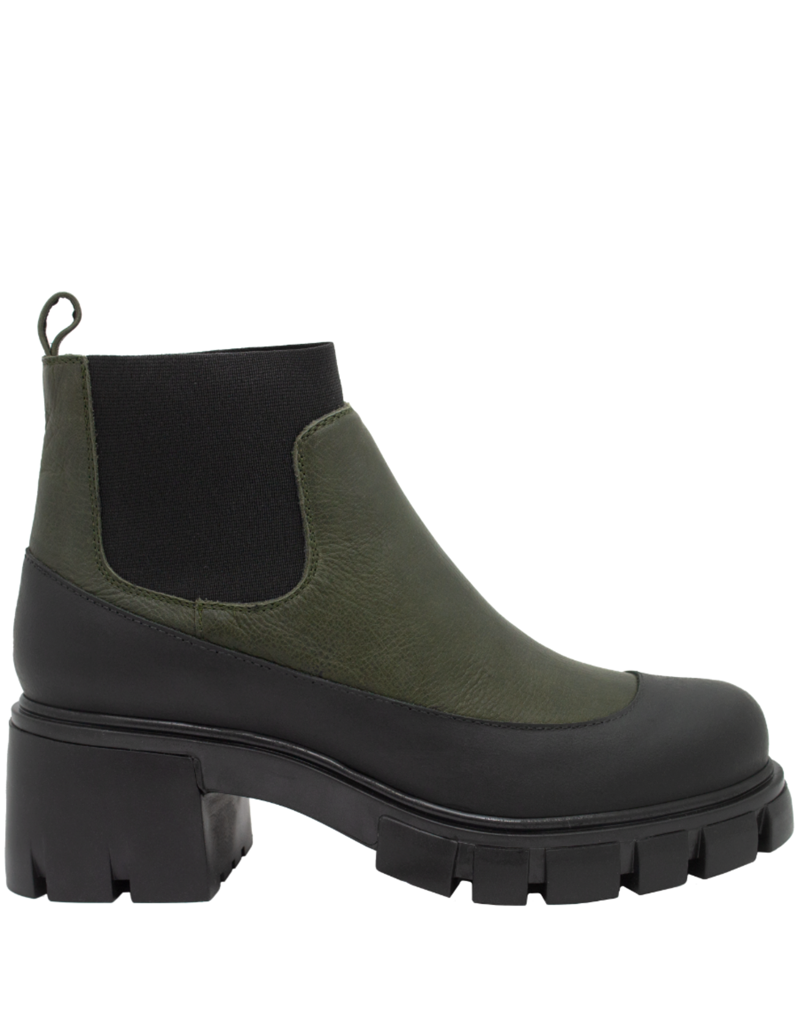 Now Now N47D Black Low Chelsea W/ Green  9261