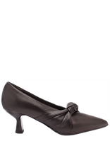 Now Now N45F Brown Knotted Pump 9073