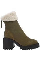 Halmanera Halmanera H50X Brown Suede Fold Down Wool Lined Tread 1013