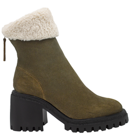 Halmanera Halmanera H50X Brown Suede Fold Down Wool Lined Tread 1013