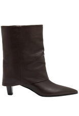 Now Now N47S Brown Cuff Boot Point Toe 9544