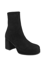 Masiero Masiero LM1E Black Suede Platform Boot Malia