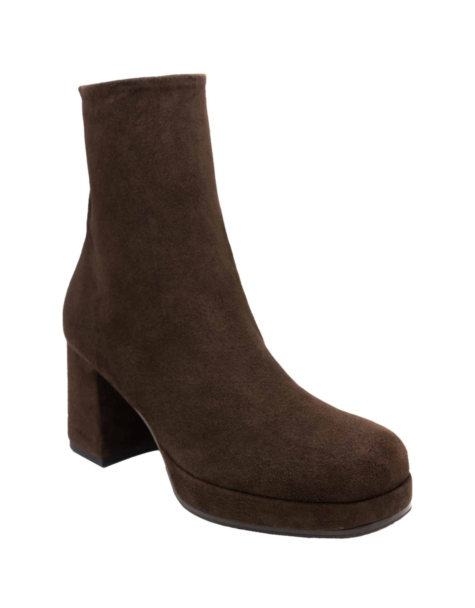 Masiero Masiero LM1F Brown Suede Platform Boot Malia