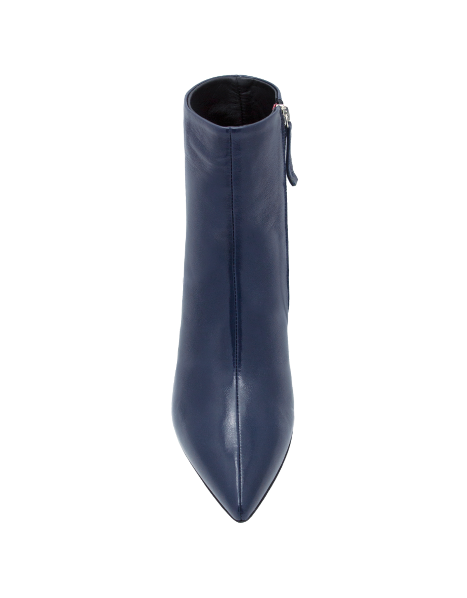 Halmanera Halmanera H50M Navy  Glaze Point Toe Boot 1007