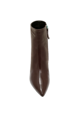 Halmanera Halmanera H50L Brown Glaze Point Toe Boot 1007