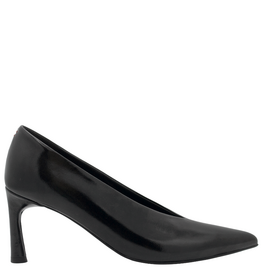Halmanera Halmanera H50N Black Glaze High Heel Pump 1008
