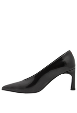 Halmanera Halmanera H50N Black Glaze High Heel Pump 1008