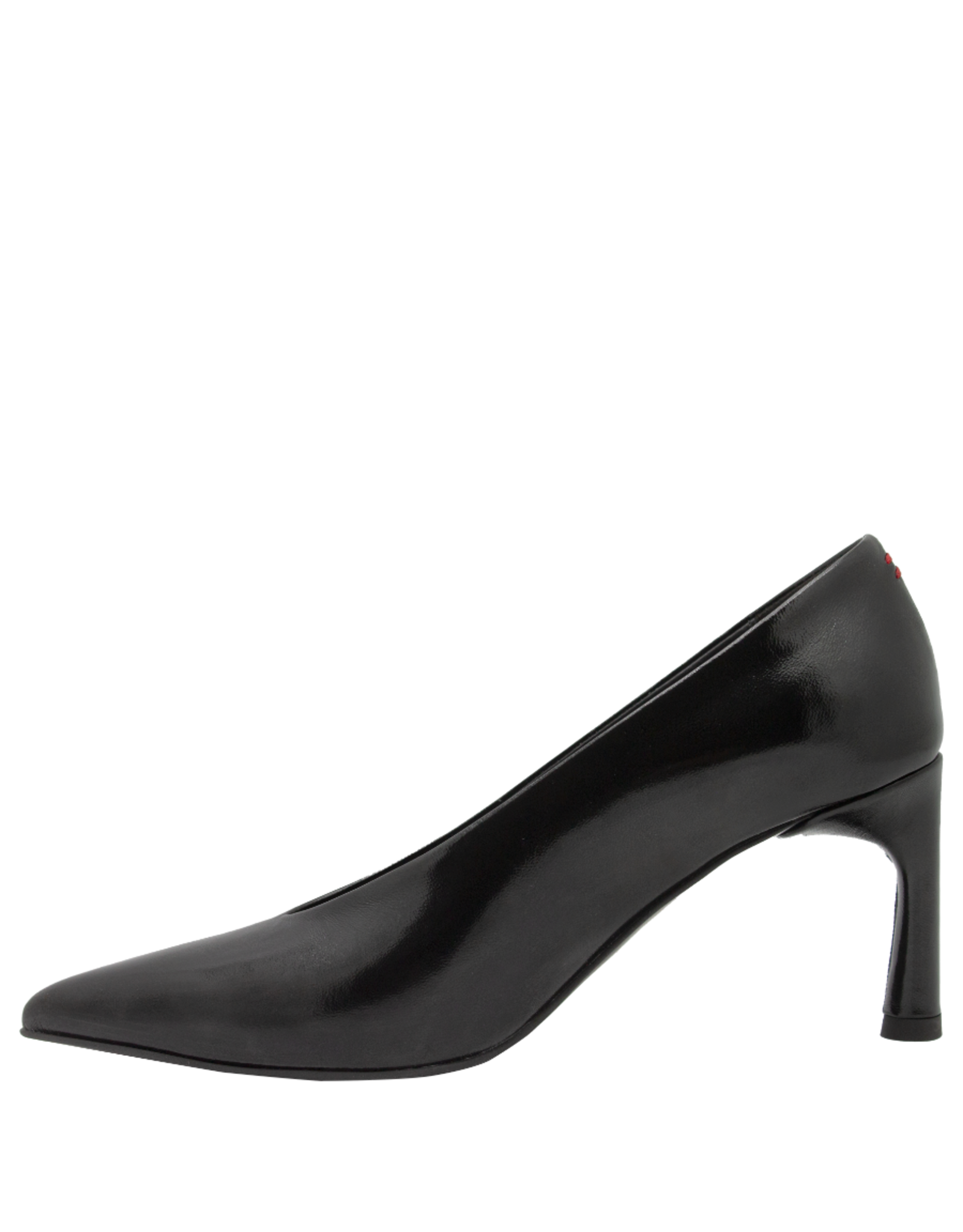 Halmanera Halmanera H50N Black Glaze High Heel Pump 1008