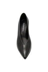 Halmanera Halmanera H50N Black Glaze High Heel Pump 1008