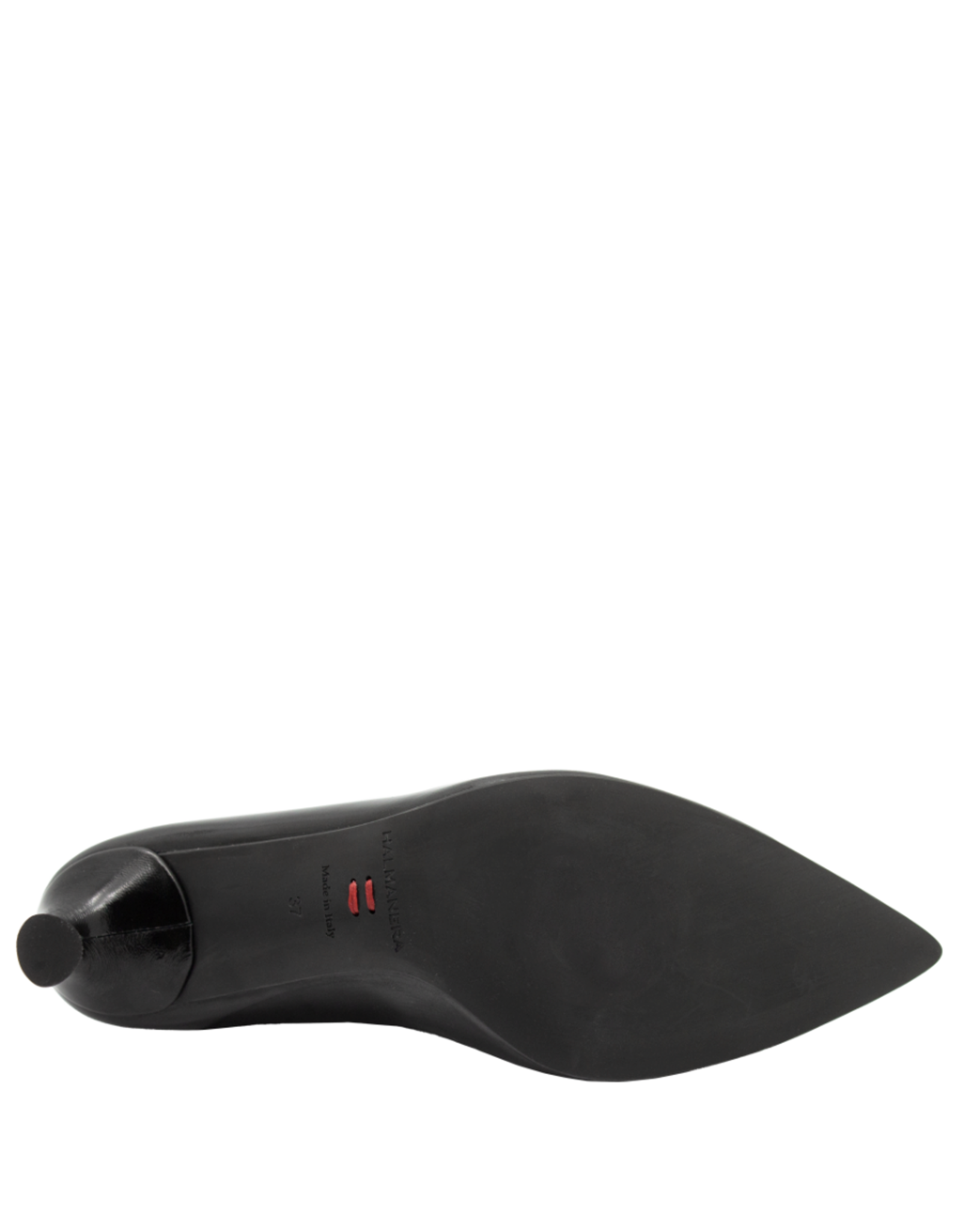 Halmanera Halmanera H50N Black Glaze High Heel Pump 1008