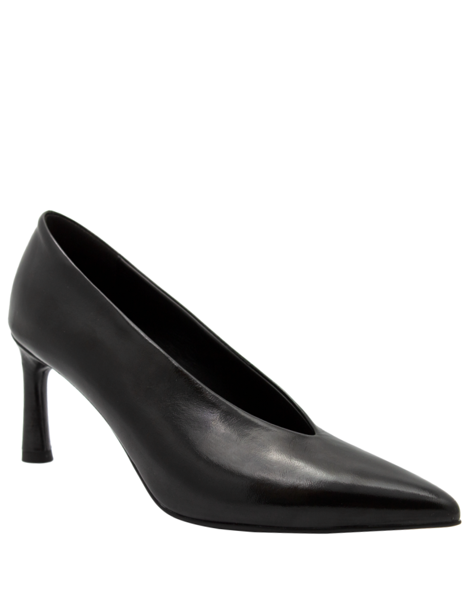Halmanera Halmanera H50N Black Glaze High Heel Pump 1008