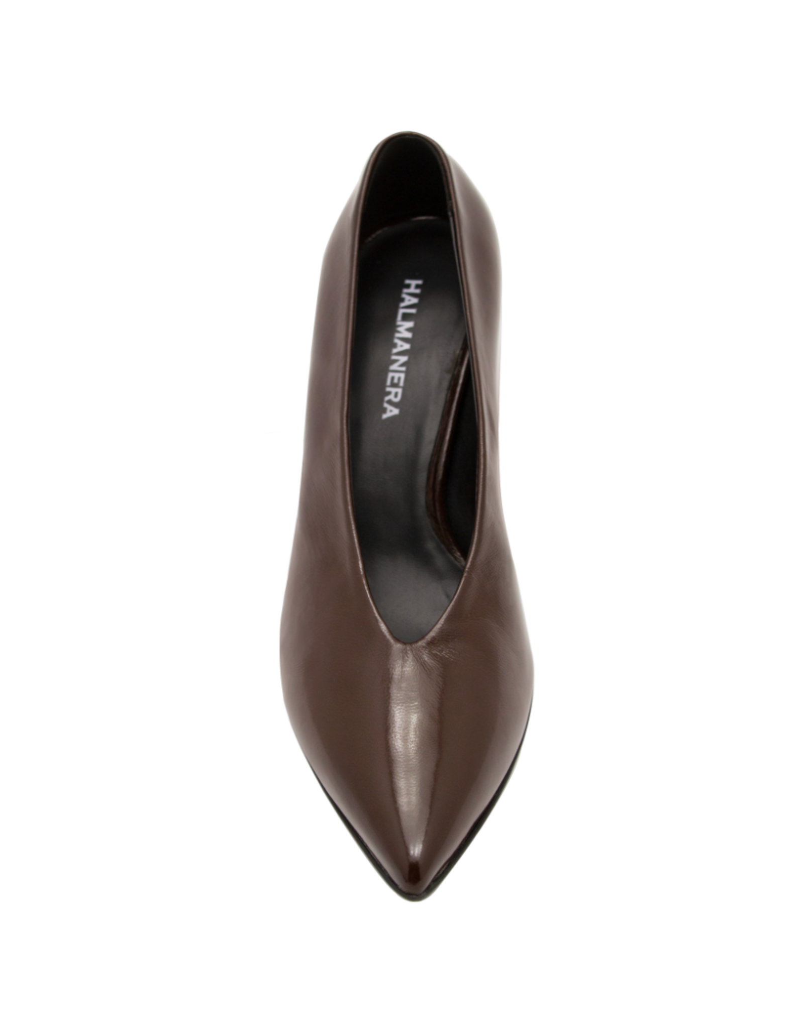 Halmanera Halmanera H50O Brown Glaze High Heel Pump 1008