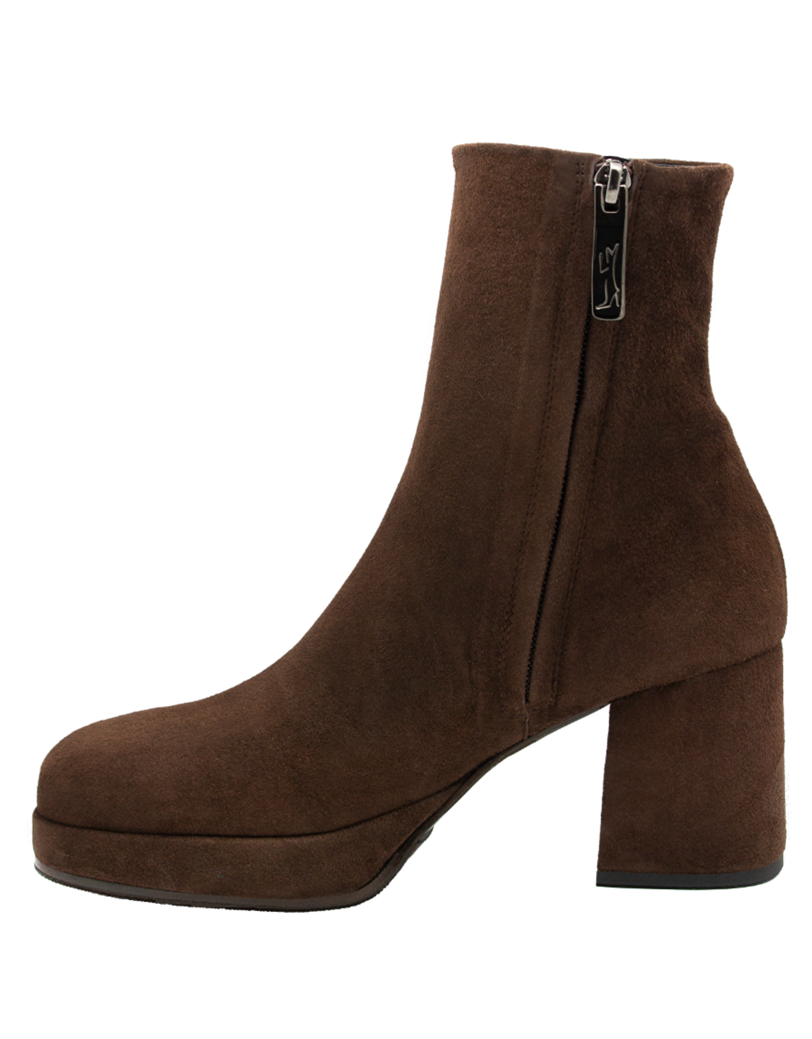 Masiero Masiero LM1F Brown Suede Platform Boot Malia