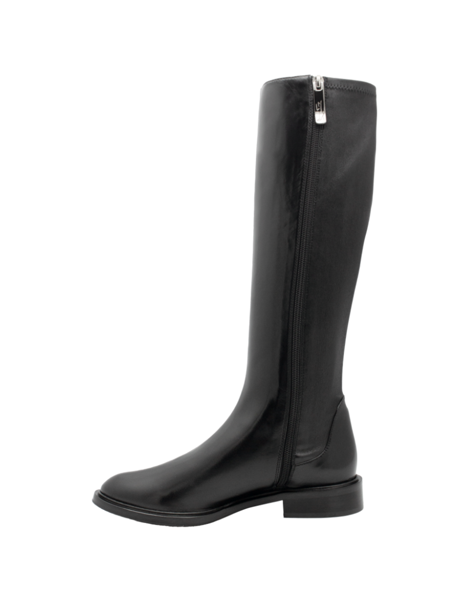 Masiero Masiero LM1H  Black Nappa Knee Boot Panu