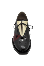 LeBohemien LeBohemien LB3F Black/Red/Beige Oxford QuQu