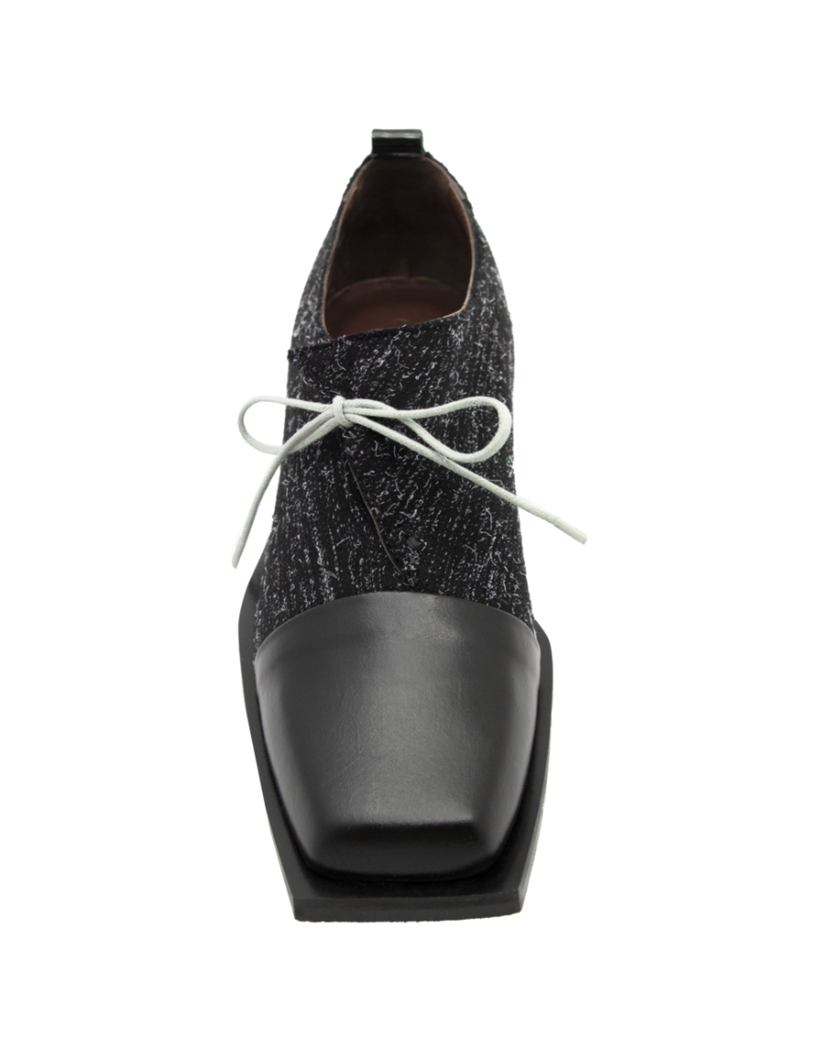 LeBohemien LeBohemien LB3H Black Tec Oxford With Toe Cap Toffee