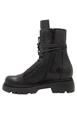 Anise Anise AS5D Black Lace-Up Tread Sole Niky
