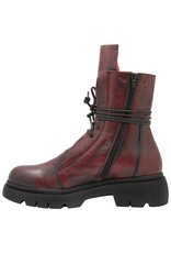 Anise Anis HF3O Wine Lace-Up Tread Sole Niky