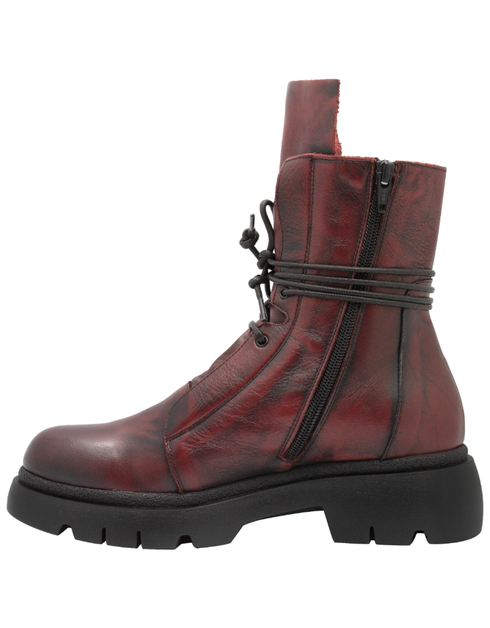 Anise Anis HF3O Wine Lace-Up Tread Sole Niky