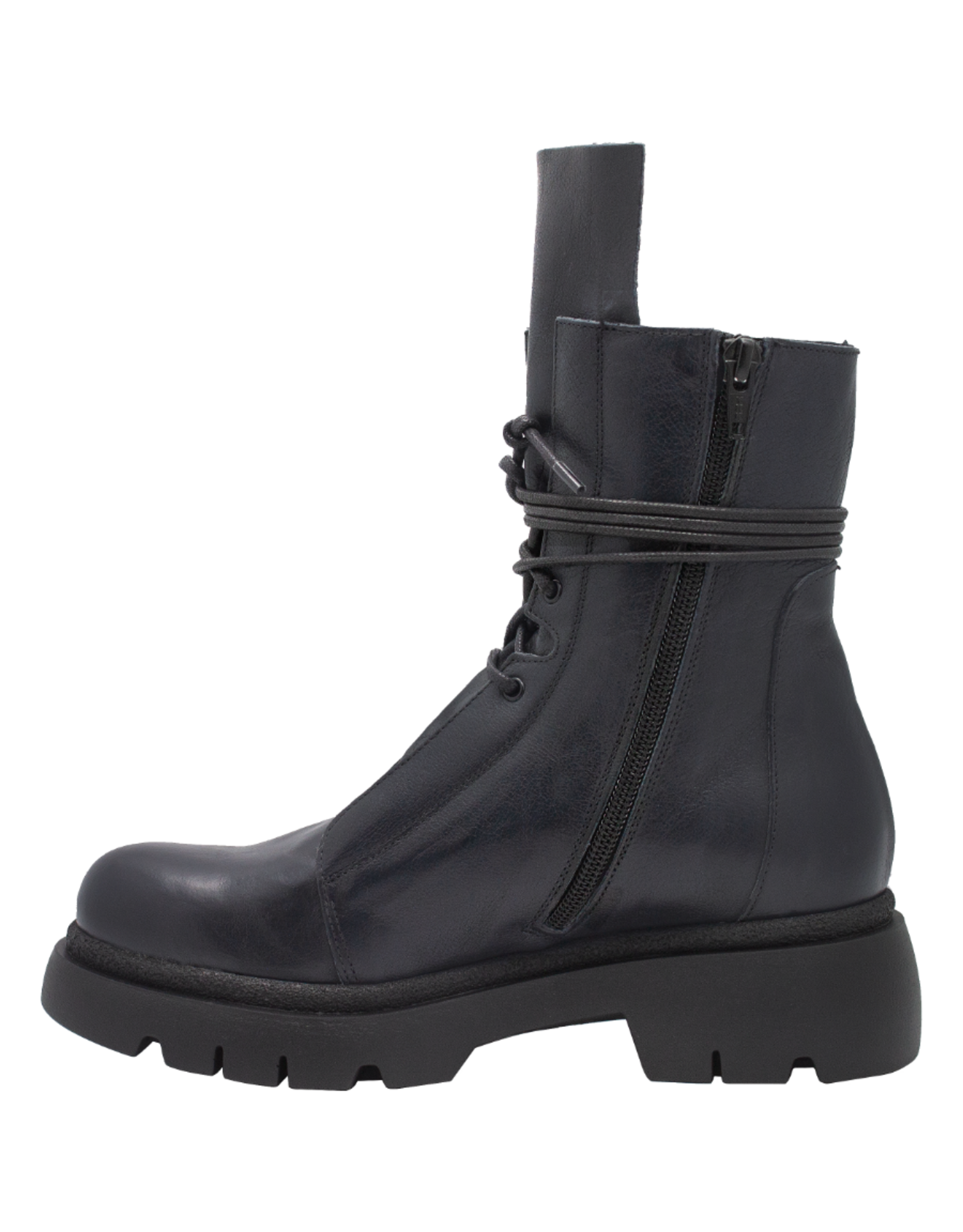 Anise Anise AS5F Blue Lace-Up Tread Sole Niky