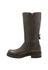 Anise Anise AS5H Brown Mid Calf With Buckle Detail Nion
