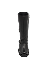 Anise Anise AS5G Black Mid Calf With Buckle Detail Nion