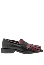 LeBohemien LeBohemien B3B Black Loafer With Red Kiltie DaDa