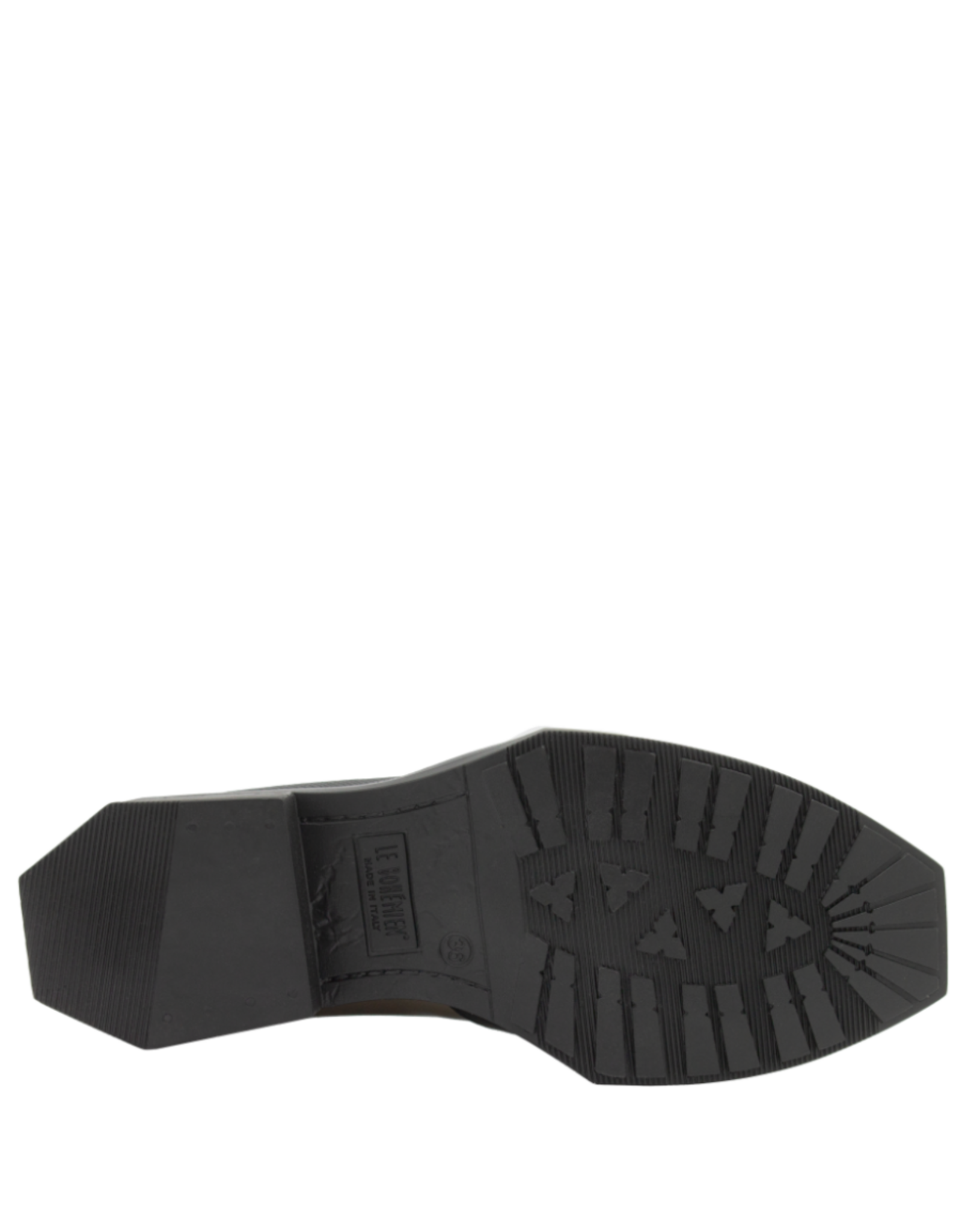 LeBohemien LeBohemien B3D Black With Taupe Loafer With Tie Hope