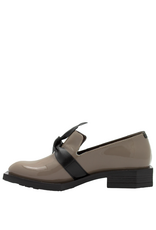 LeBohemien LeBohemien B3D Black With Taupe Loafer With Tie Hope