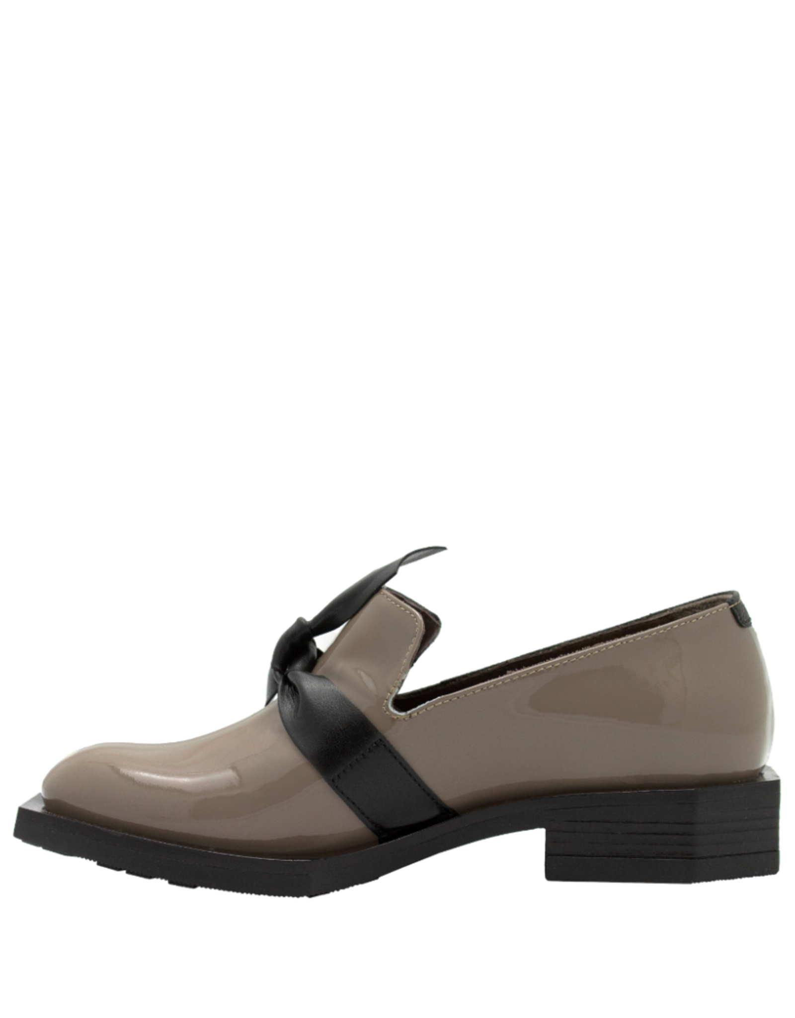 LeBohemien LeBohemien B3D Black With Taupe Loafer With Tie Hope