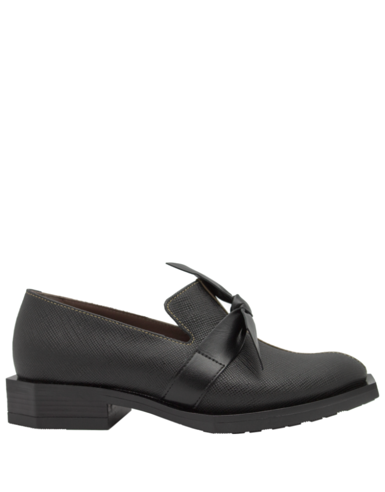 LeBohemien LeBohemien B3D Black With Taupe Loafer With Tie Hope