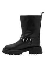 Halmanera Halmanera H50V Black Calf MIdCalf Moto Tread 1012