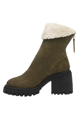 Halmanera Halmanera H50X Brown Suede Fold Down Wool Lined Tread 1013