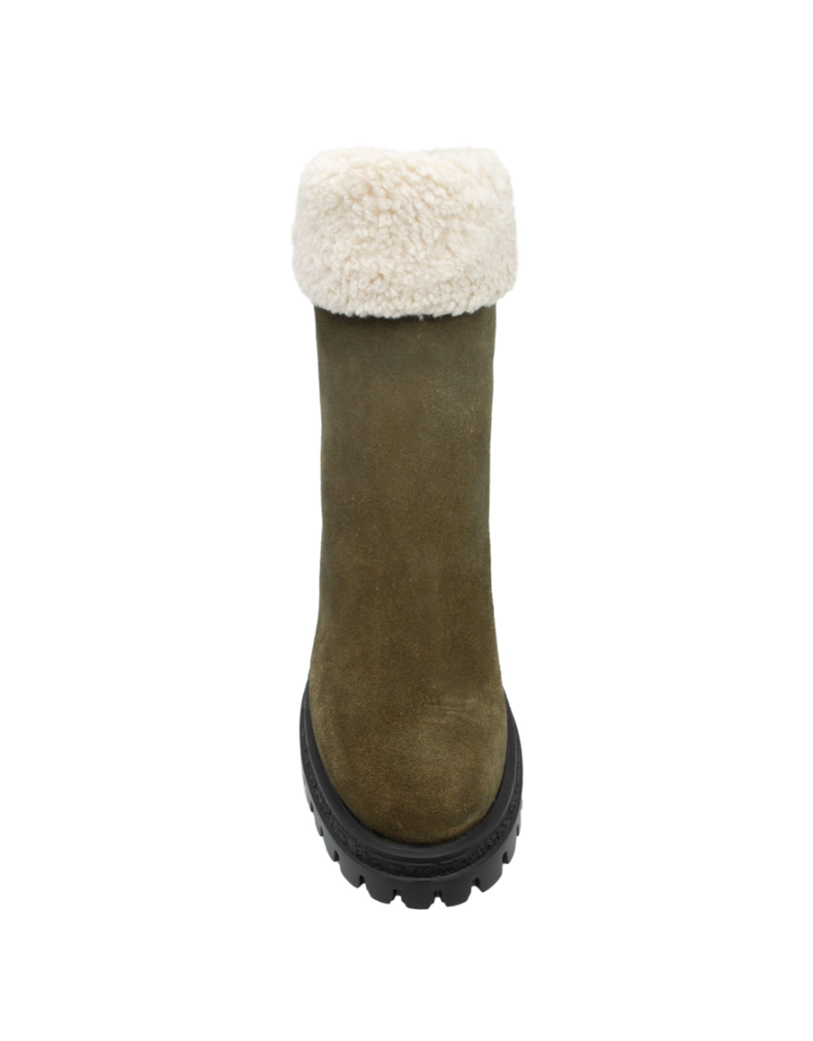 Halmanera Halmanera H50X Brown Suede Fold Down Wool Lined Tread 1013