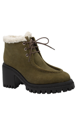 Halmanera Halmanera H50Y Brown Suede Lace-Up Wool Lining 1014