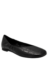 Halmanera Halmanera H51 Black Croco Asymmetric  Ballerina 1015