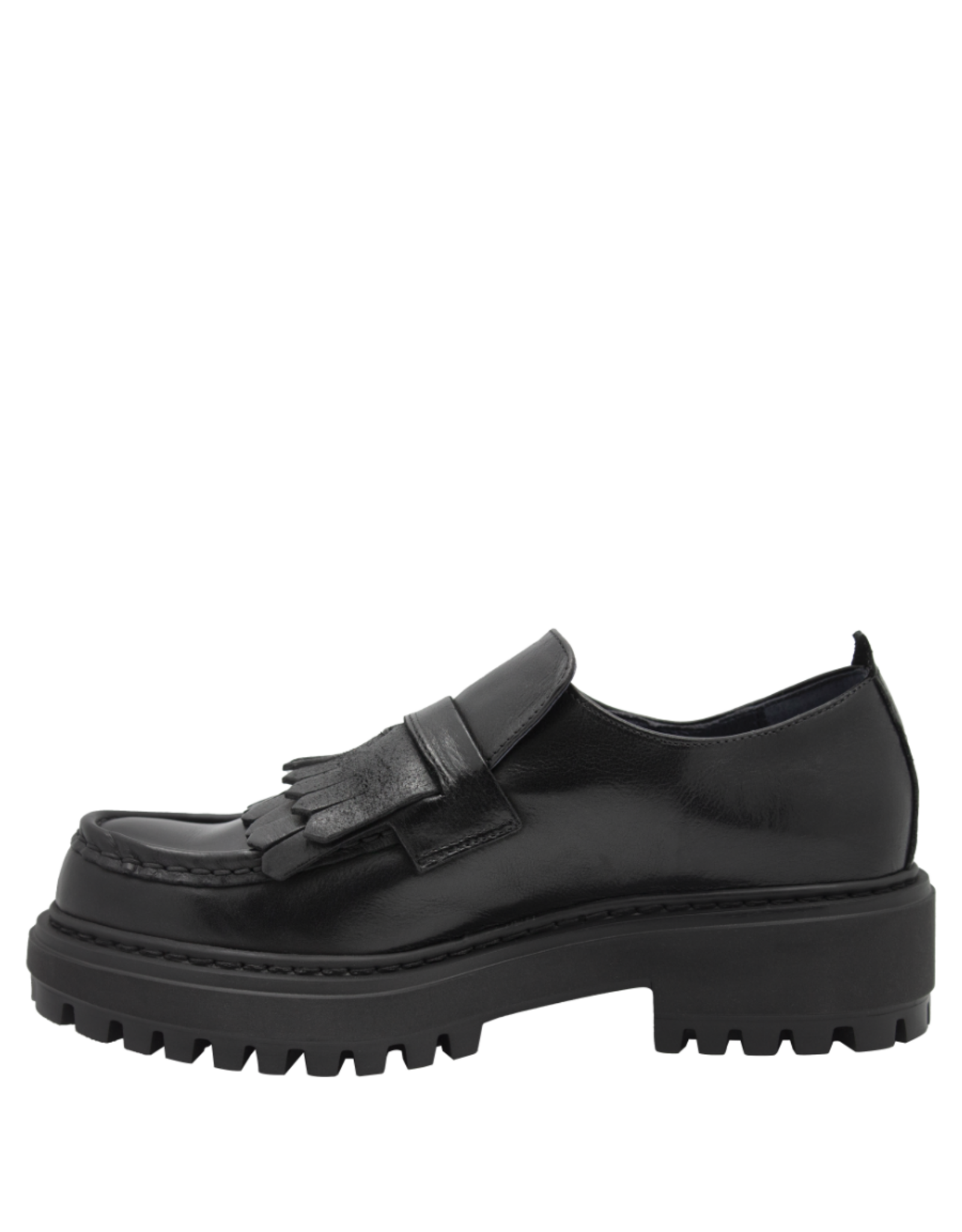 History541 History HF3J Black Kiltie Loafer Tread Sole Irma