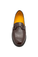 MaraBini MaraBini M13F Wine Glaze Flat Loafer With Bit 1033
