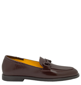 MaraBini MaraBini M13F Wine Glaze Flat Loafer With Bit 1033